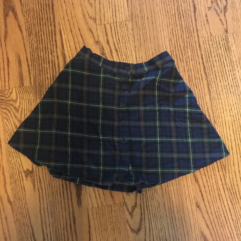 Gypsy Warrior Plaid Skirt (Lightly Used)